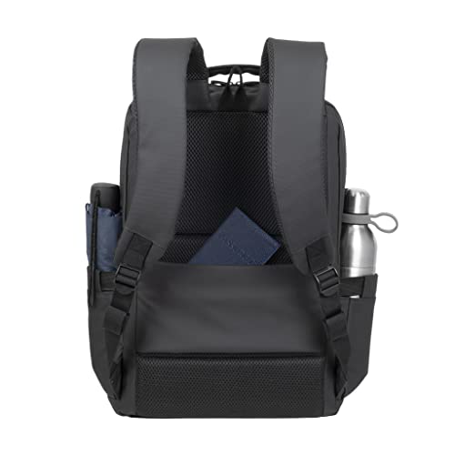 Sac à dos pro 15,6" passant valise Polyester ECO enduit noir