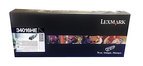 Toner LEXMARK 34016HE E33X, E340, E342n - Noir