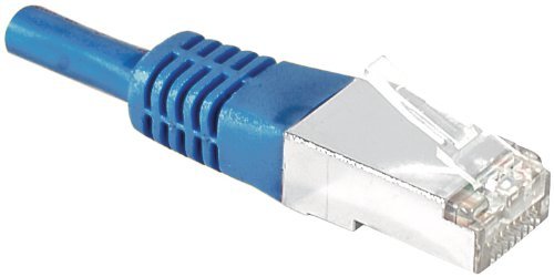 Cordon RJ45 catégorie 6A S/FTP bleu - 3 m