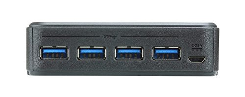 ATEN US3324 HUB 4 ports USB 3.1 Gen1 partagés 2 PC/MAC Type-C+A