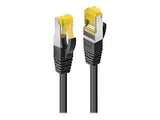 LINDY Cat.7 Patch Cable S/FTP PIMF LSOH Black 10m