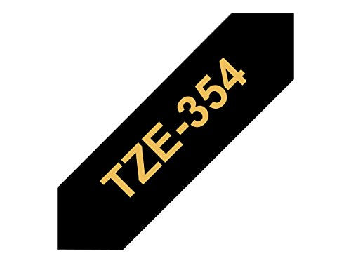 BROTHER P-TOUCH TZE-S151 noir sur clear 24mm extra gluey