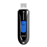 TRANSCEND Cle USB 3.0 JetFlash 790 - 64Go Noir/Bleu