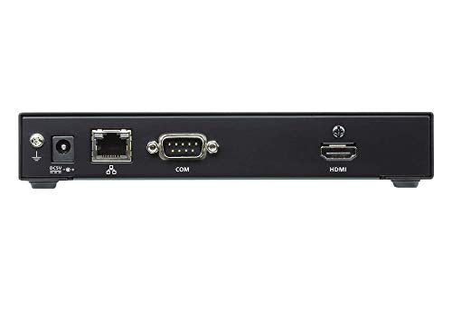 Station console KVM HDMI sur IP - 1920 x 1200 pixels - Ethernet/LAN - Full HD+ - Grille de montage - 4,66 W - Noir