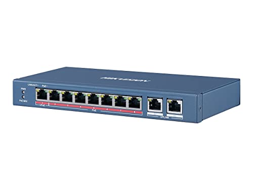 Hikvision DS-3E0310HP-E 8 Port Fast Ethernet Unmanaged POE Switch