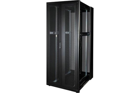 EKIVALAN Baie pro BEPF 42U 800 x 1200, 2 ventil, 2 ventil (noir) /en kit