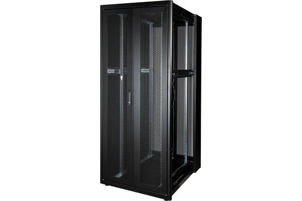 EKIVALAN Baie pro BEPF 42U 800 x 1200, 2 ventil, 2 ventil (noir) /en kit