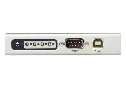 ATEN UC2324-AT station d'accueil USB 2.0 Type-B Métallique