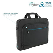 TheOne Briefcase Blue zip 14-16'RECYCLED