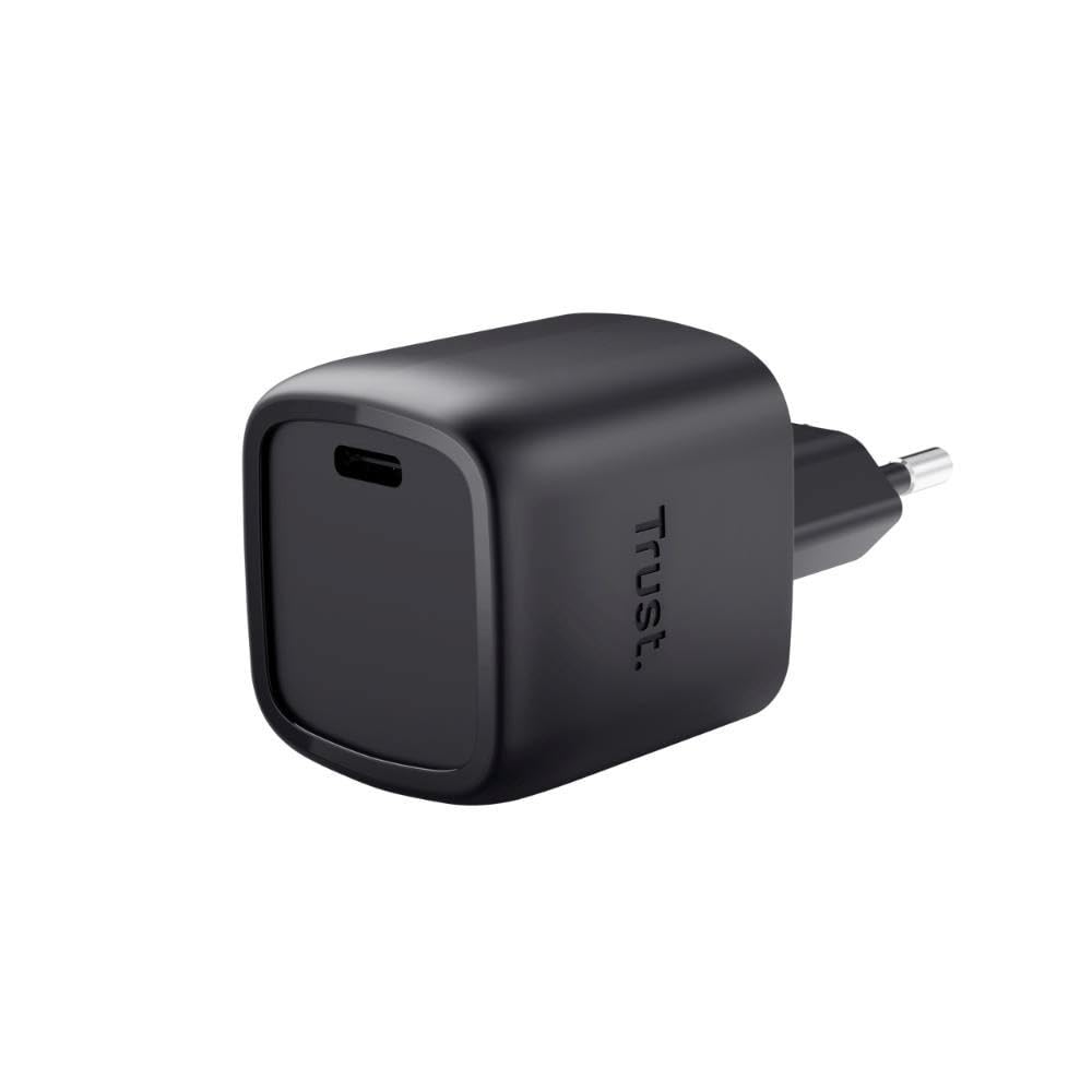 TRUST Alimentation universelle MAXO USB-C 30 watts GAN Smartphone tablette 1 port - Noire