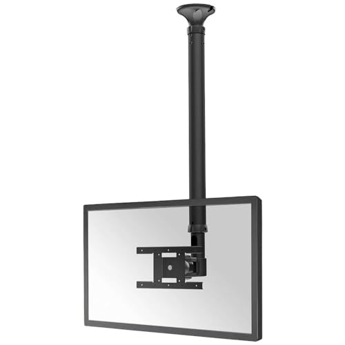 NEOMOUNTS FPMA-C020BLACK Support de plafond pour écran de 10-40p - h 26.5-40 cm