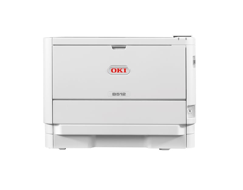 OKI B512dn monochrom LED printer 28,6 x 38,7 x 36,4 Bac standard de 530 Feuilles