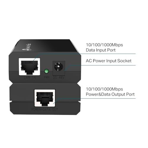 Tp-link PoE150S injecteur PoE 1 port 10/100 15W 802,3af