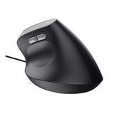 TRUST Souris egonomique BAYO II filaire - Noire