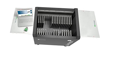 LOCKNCHARGE LOT 2 RACKS METAL 20 slots  CARRIER 40 POUR 17"