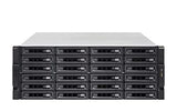 QNAP 24-Bay 4U Rackmount NAS Intel Xeon E-2236 6 cores/12 threads 3.4GHz processor 128Go ECC DDR4 24x2.5p/3.5p SATA