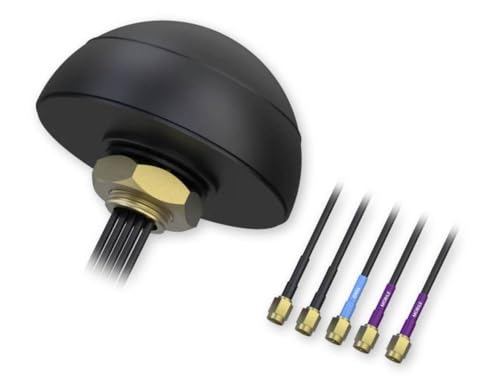 TELTONIKA NETWORKS COMBO MIMO mobile/GNSS/WiFi roof SMA antenna
