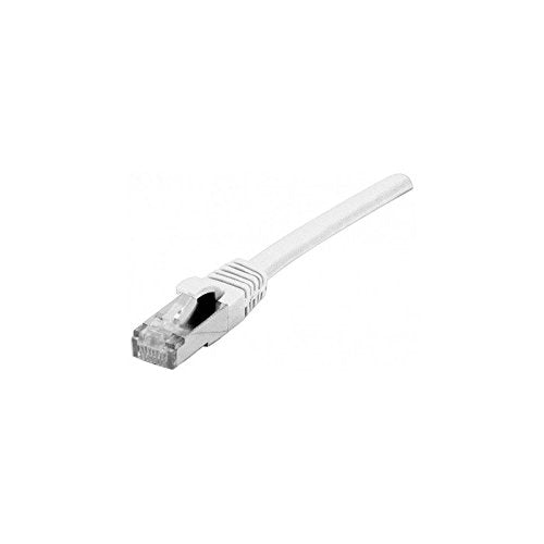 Cordon RJ45 catégorie 6A F/UTP LSOH snagless blanc - 0,15 m