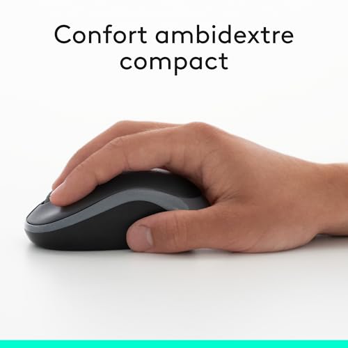 LOGITECH MK270 Wireless Combo black USB (FRA)