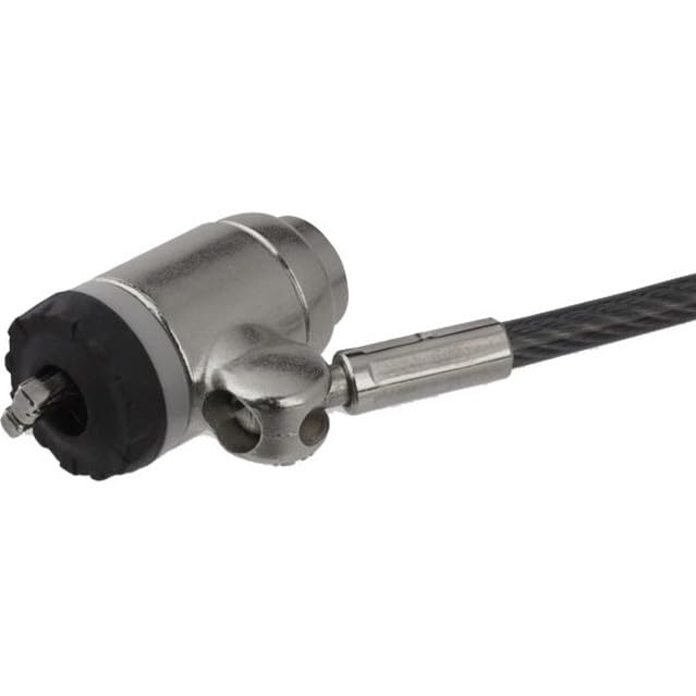 Cable Lock - Keyed - Push-to-Lock Button