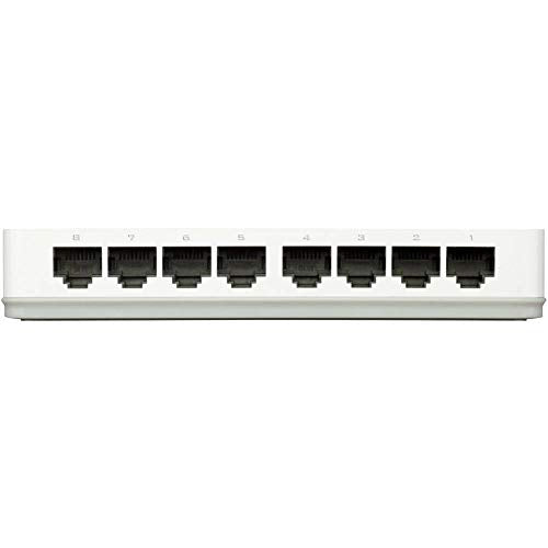 D-LINK Mini switch 8 Ports 10/100Mbps format de bureau - D-Link GREEN