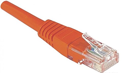 Cordon RJ45 catégorie 6 F/UTP orange - 10 m