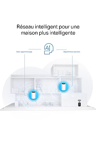 TP-LINK AX3000 + G1500 Whole Home Powerline Mesh Wi-Fi 6 System 574Mbps at 2.4GHz + 2402Mbps at 5GHz + 1428Mbps Powerline