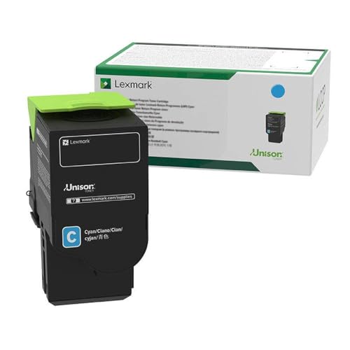 LEXMARK 78C20C0 Cartouche Cyan Programme de retour de 1.4K