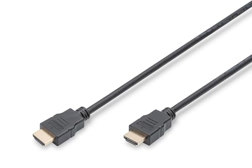 Digitus AK-330114-020-S Câble HDMI Haute Vitesse avec Ethernet 2m Noir