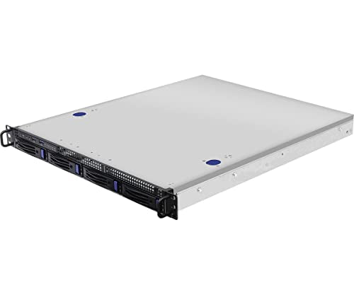 ASRock 1U4LW-B650/2L2T, Rack 1U, UP, AMD Ryzen 7000, 4xLFF, 2xGbE, 2x10GbE, Fixed PSU, IPMI