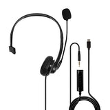 LINDY 3.5mm & USB Type C Monaural Headset