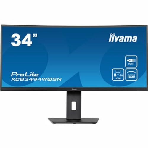 IIYAMA- Moniteur incurvé 34" XCB3494WQSN-B5