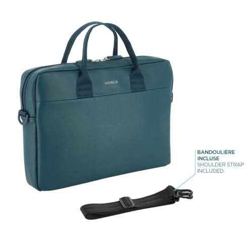 MOBILIS Origine 2 Porte-documents 11-14" - Bleu de Prusse