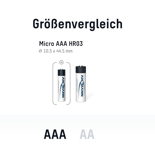ANSMANN Batteries 5035042 HR03 / AAA blister de 4