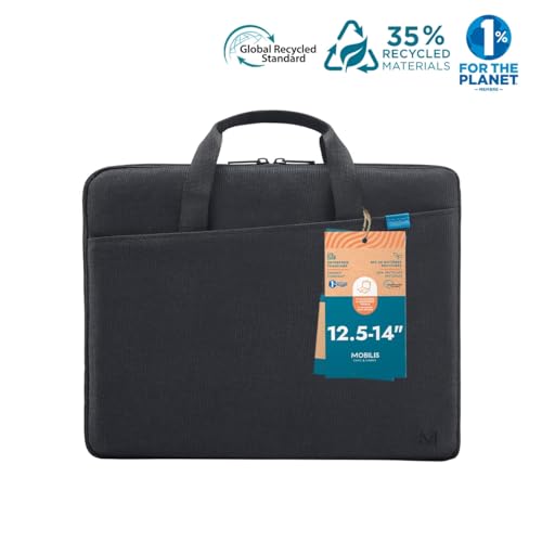 Trendy Briefcase 14-16 Black35% RECYCLED