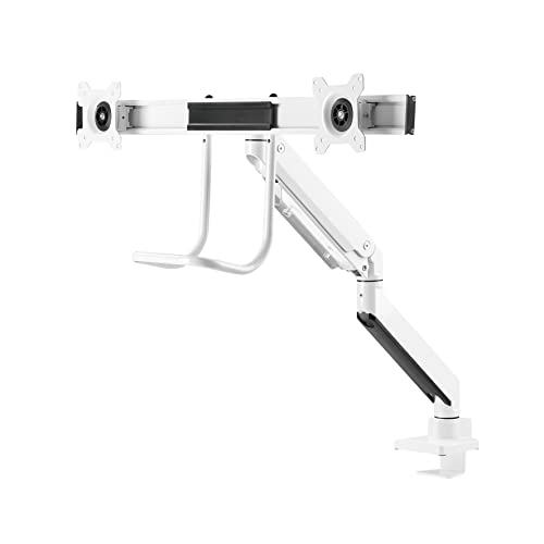 NEOMOUNTS NM-D775DXWHITE Support décran à fixer 10-32p - ressort à gaz - Topfix - arrêt 180