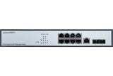 DEXLAN Switch Manageable niveau 2 Rackable 19" 8 ports Gigabit & 2 ports SFP