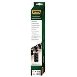 FELLOWES ANNEAUX PLASTIQUES 8 MM NOIR X 25