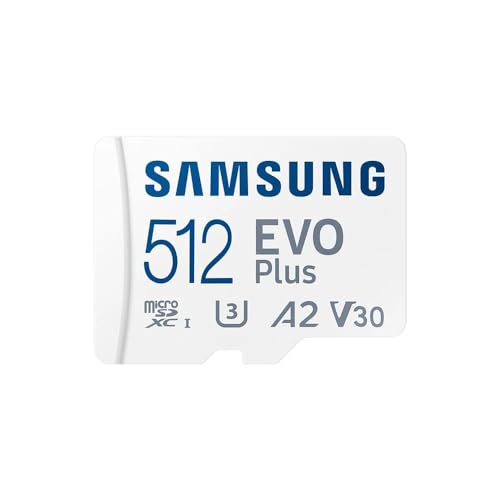 Micro SD EVO PLUS 2023 512GB+SD Adapter