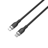 TARGUS HYPER 1M Silicone 240W USB-C Charging Cable - Black