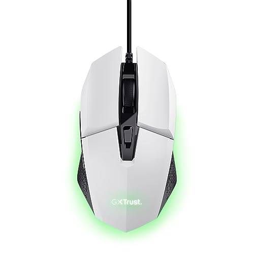 TRUST Souris gaming filaire FELOX rétroéclairée - Blanche