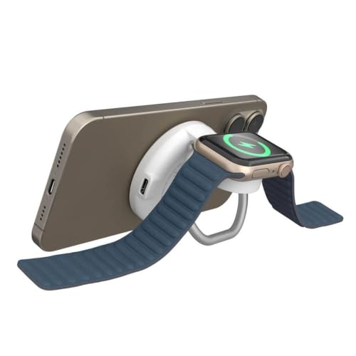 TARGUS Hyper Hyperjuice Qi2 2-in-1 magnetic Charging Stand - White