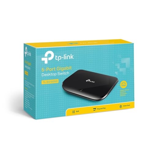 TP-Link Switch Gigabit Eco-Green - 5 x 10/100/1000