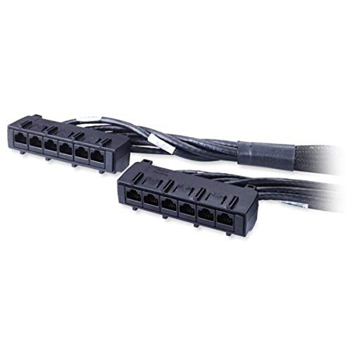 APC Data Distribution Cable Network cable TAA Compliant RJ-45 F to RJ-45 F 12.2m UTP CAT 6 Black