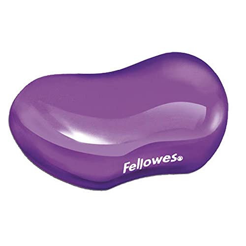 FELLOWES REPOSE-POIGNET GEL CRYSTAL - NOIR