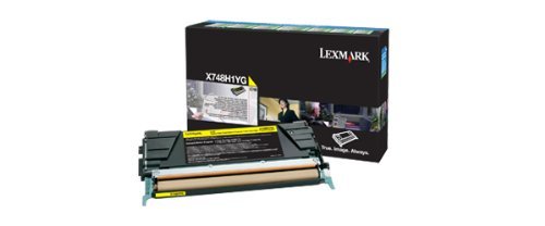 Toner LEXMARK X748H1YG X748 - Yellow