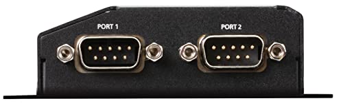 ATEN SN3402P serveur RS-232 2x DB9 Sécurisé sur IP PoE