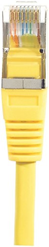 Cordon RJ45 catégorie 6 F/UTP jaune - 25 m