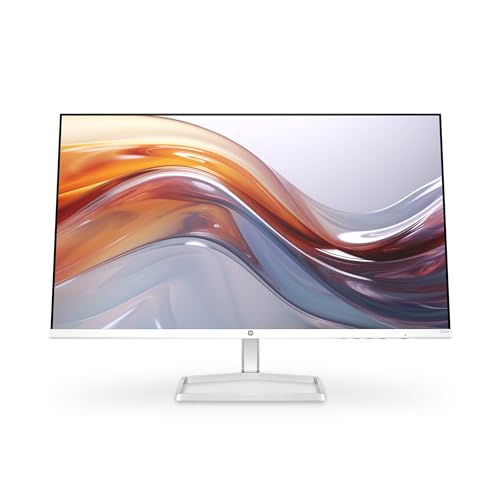 HP Series 5 27 inch FHD Monitor with Speakers - 527sa écran plat de PC 68,6 cm (27") 1920 x 1080 pixels Full HD LCD Argent