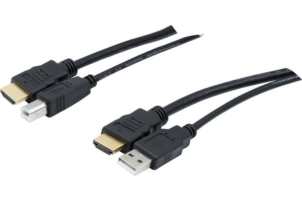 DEXLAN KVM SWITCH 8 Ports HDMI 4K/ USB 2.0 -avec câbles